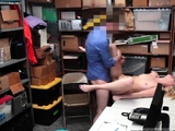 Caught jerking off by comrade’s step daughter and blonde pol