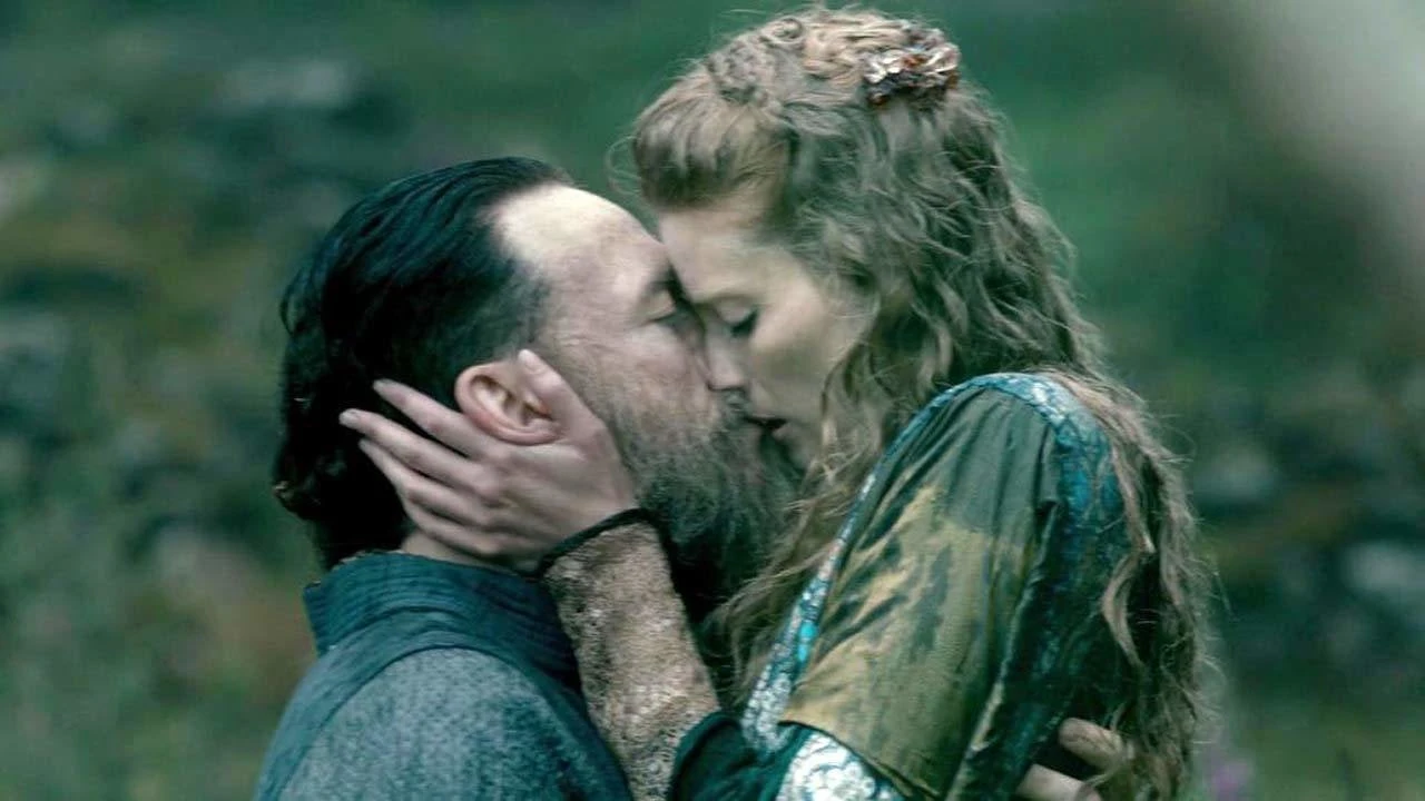 Alyssa Sutherland Rides a Guy in Vikings – ScandalPlanet.Com